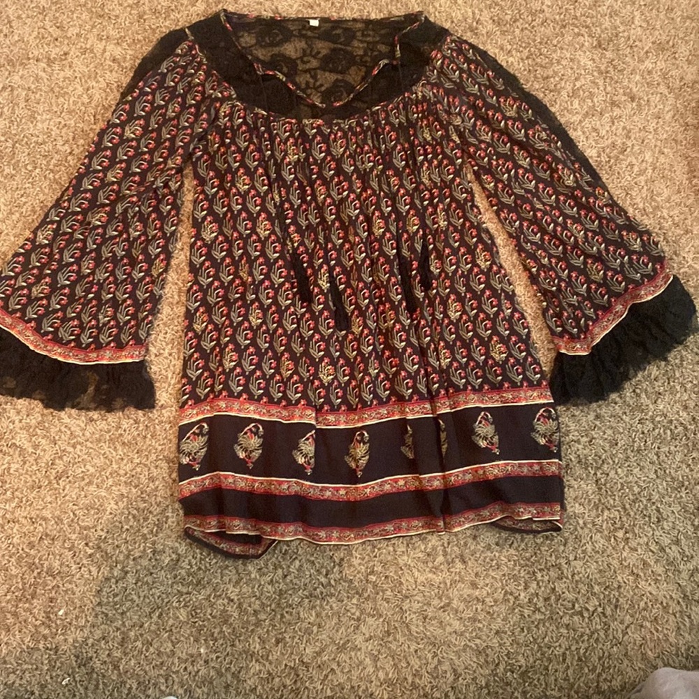 Free people patterned dress